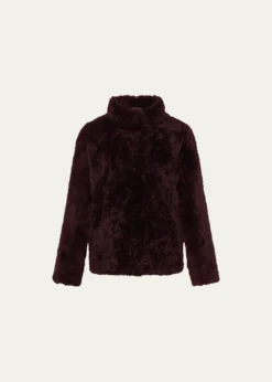 GorskiSheared Cashmere Goat Overcoat