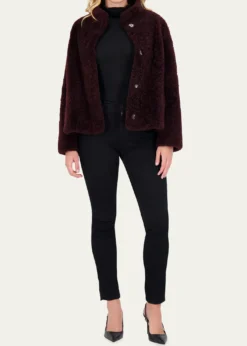 GorskiSheared Cashmere Goat Overcoat