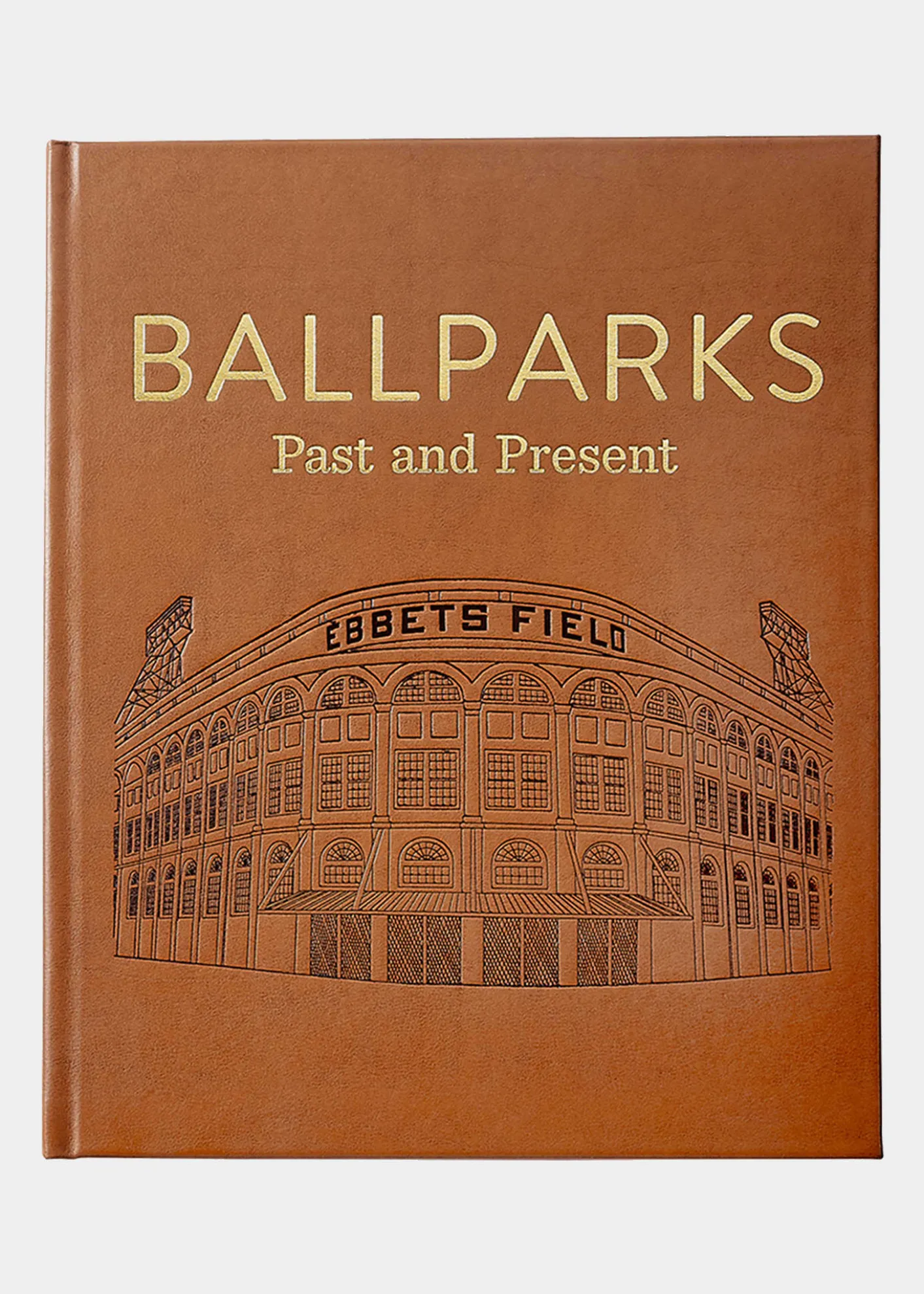 Graphic Image"Ballparks" Leather Bound Book