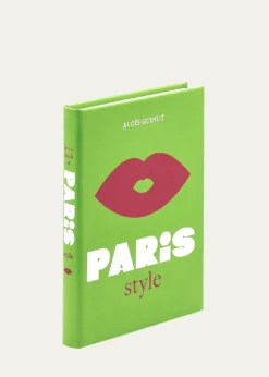 Graphic Image"Little Book of Paris Style" Leather-Bound Book by Alois Guinut