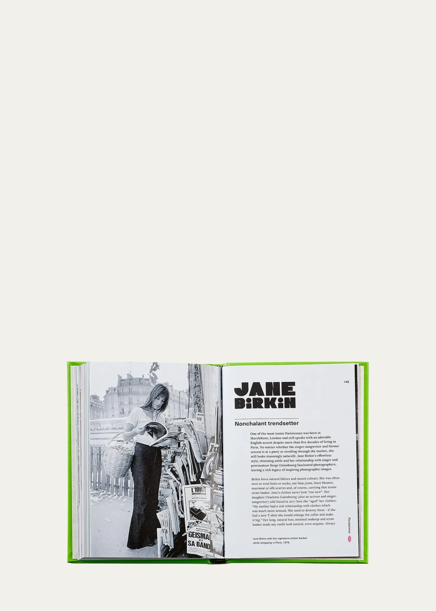 Graphic Image"Little Book of Paris Style" Leather-Bound Book by Alois Guinut