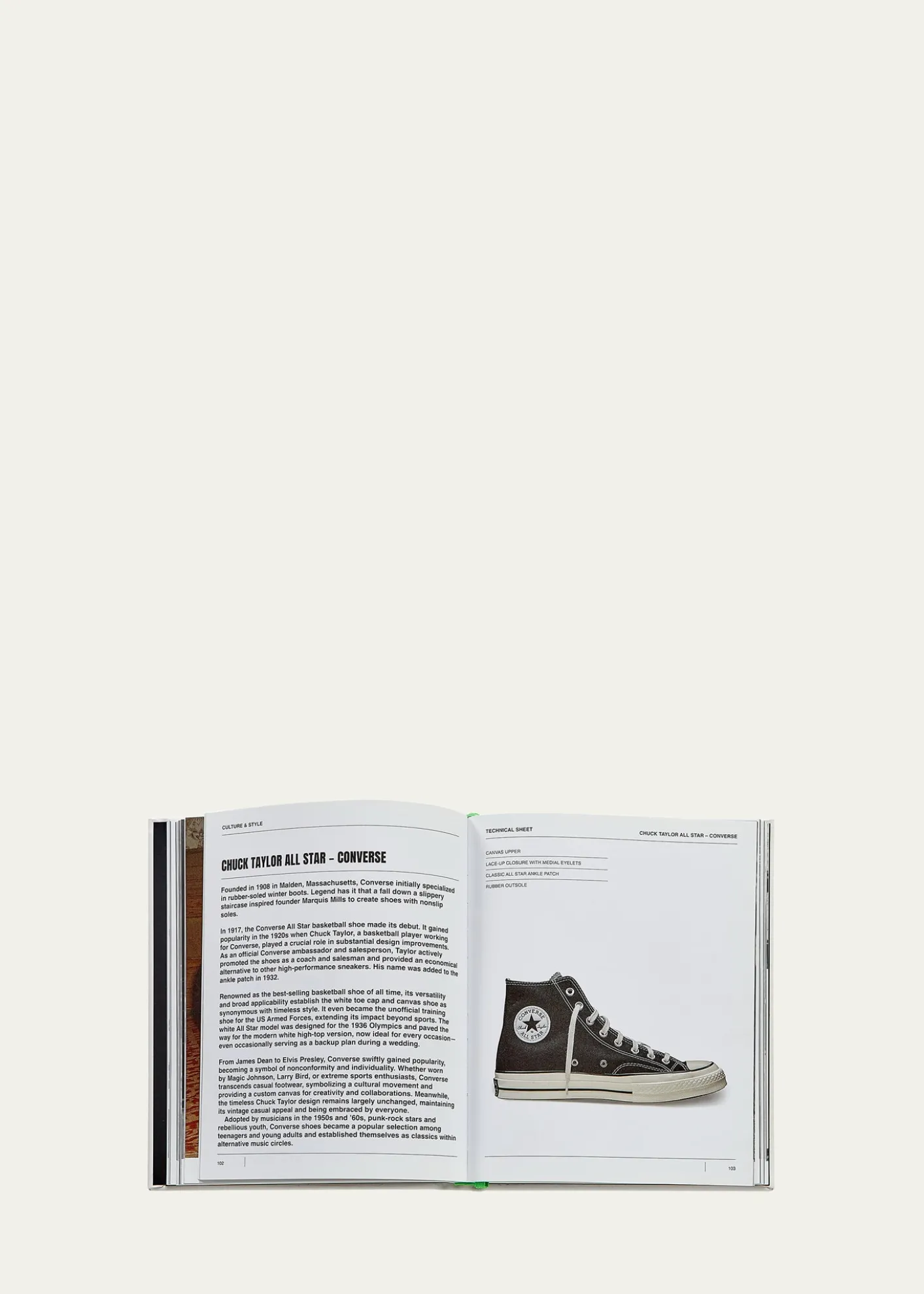 Graphic Image"Sneakers: The Classics" Leather-Bound Book by Maria Luisa Miraldi