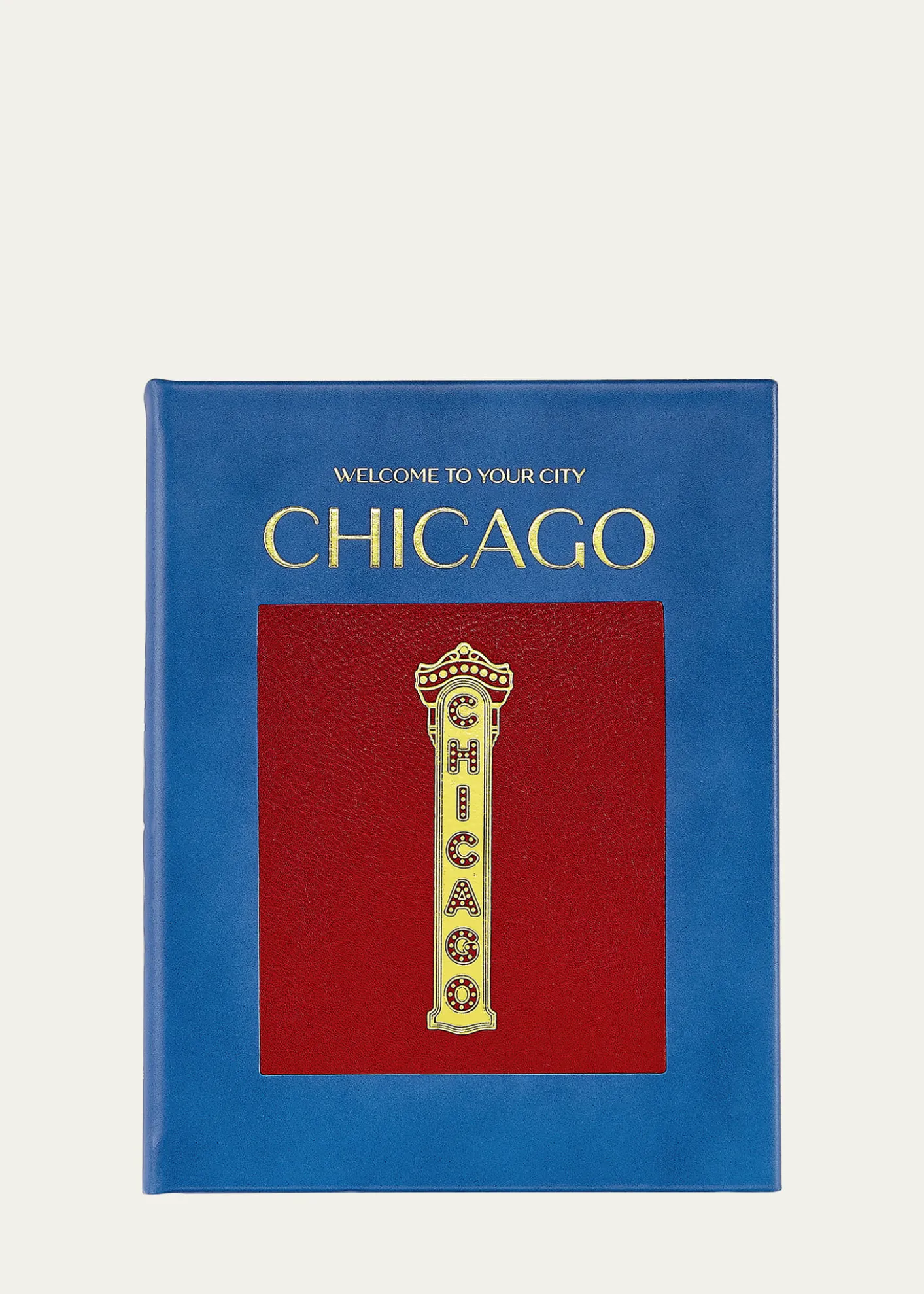 Graphic Image"Trope Chicago" Leather-Bound Book by Sam Landers & Tom Maday