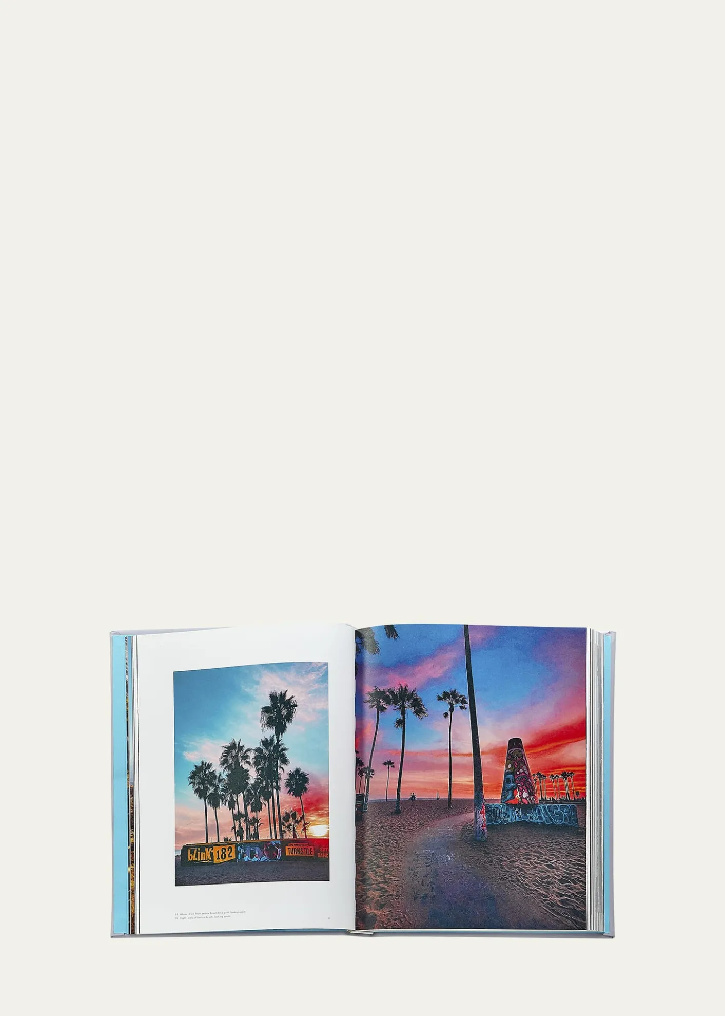 Graphic Image"Trope Los Angeles" Leather-Bound Book, Edited by Sam Landers & Michelle Fitzgerald