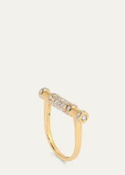 Graziela Gems18K Diamond Cavaletti Ring