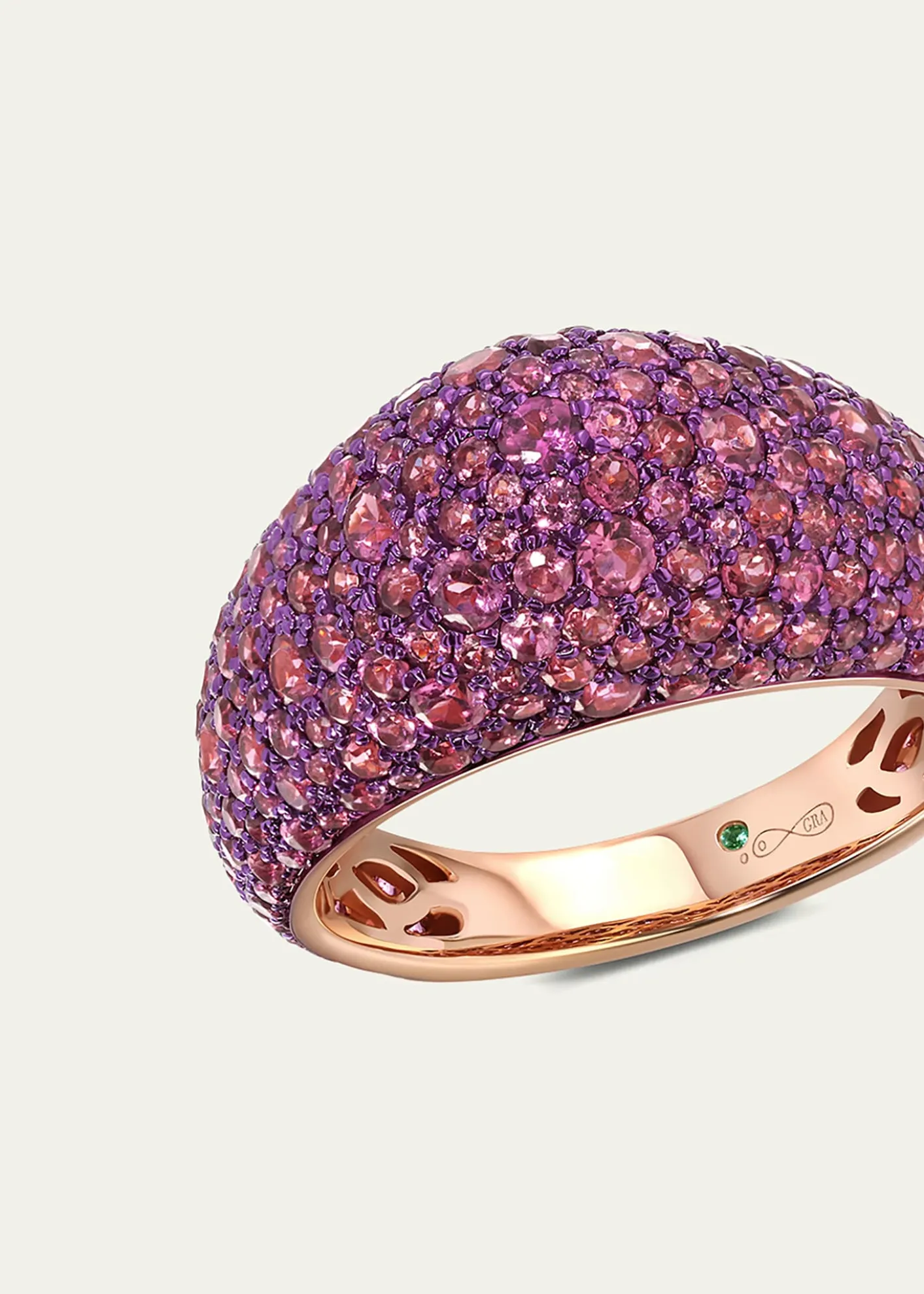 Graziela Gems18K Rhodolite Bahia Ring