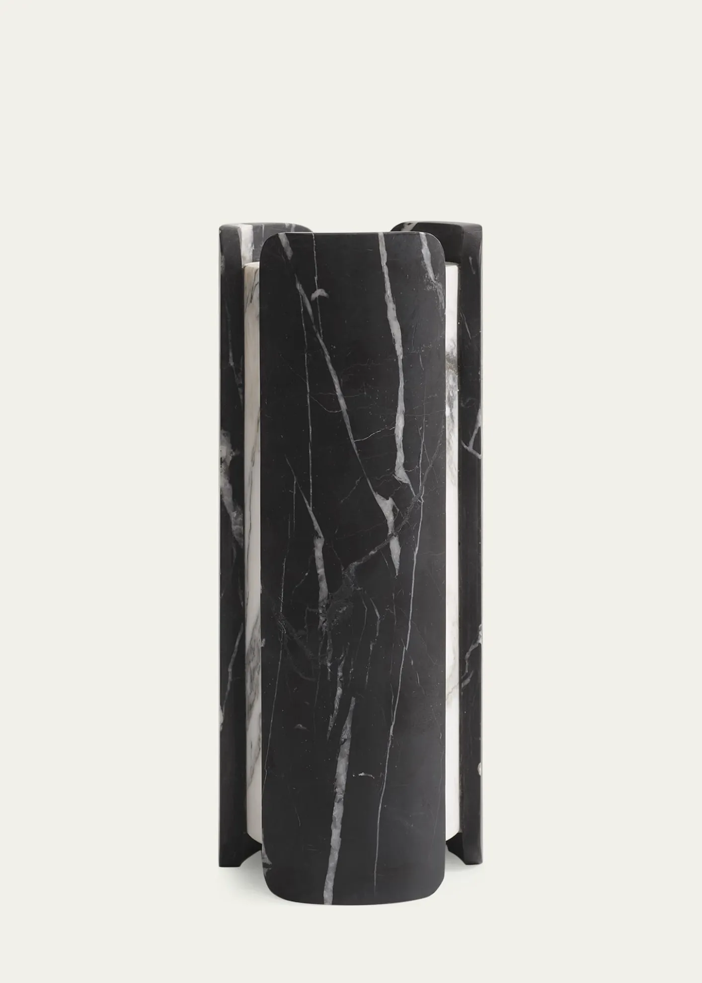 Greg NataleVent Marble Vase, 10"