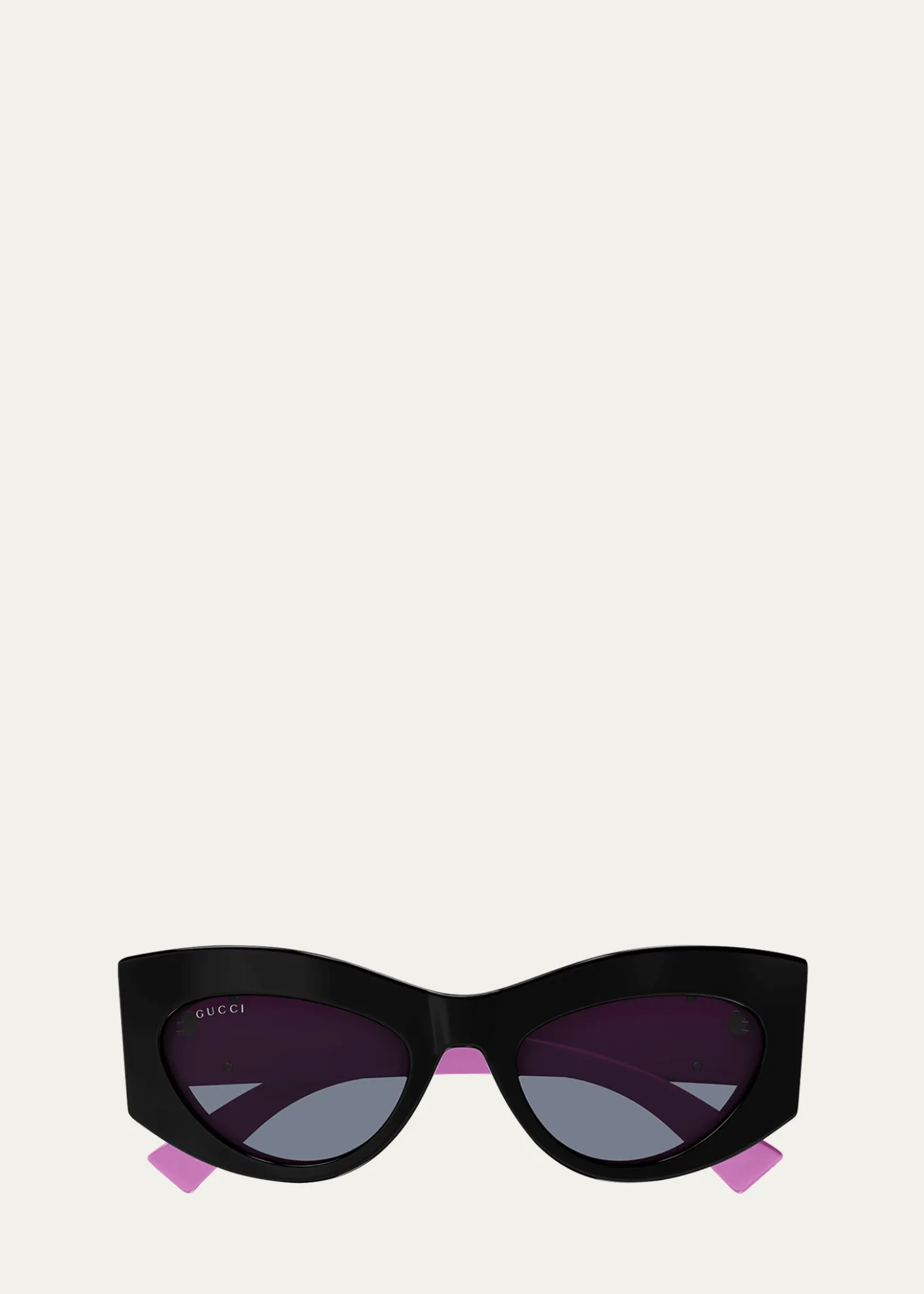GucciCat-Eye Recycled Acetate Sunglasses