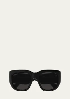 GucciGG Plastic Butterfly Sunglasses