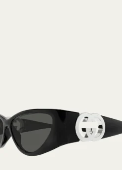 GucciGG1824S Wrap Around Sunglasses