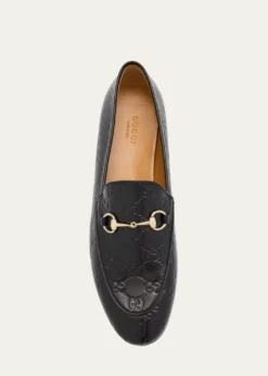 GucciJordaan GG Leather Bit Loafers