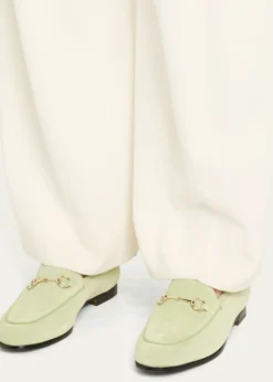GucciJordaan Horsebit Suede Loafers