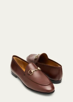 GucciJordaan Leather Horsebit Loafers