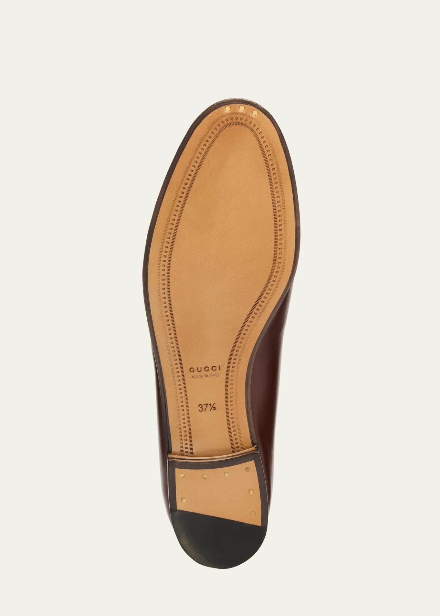 GucciJordaan Leather Horsebit Loafers