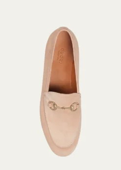 GucciJordaan Suede Horsebit Loafers