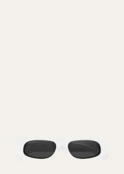 GucciLogo Acetate Rectangle Sunglasses