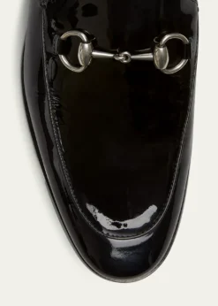 GucciMen's Next Patent Leather Bit Loafers