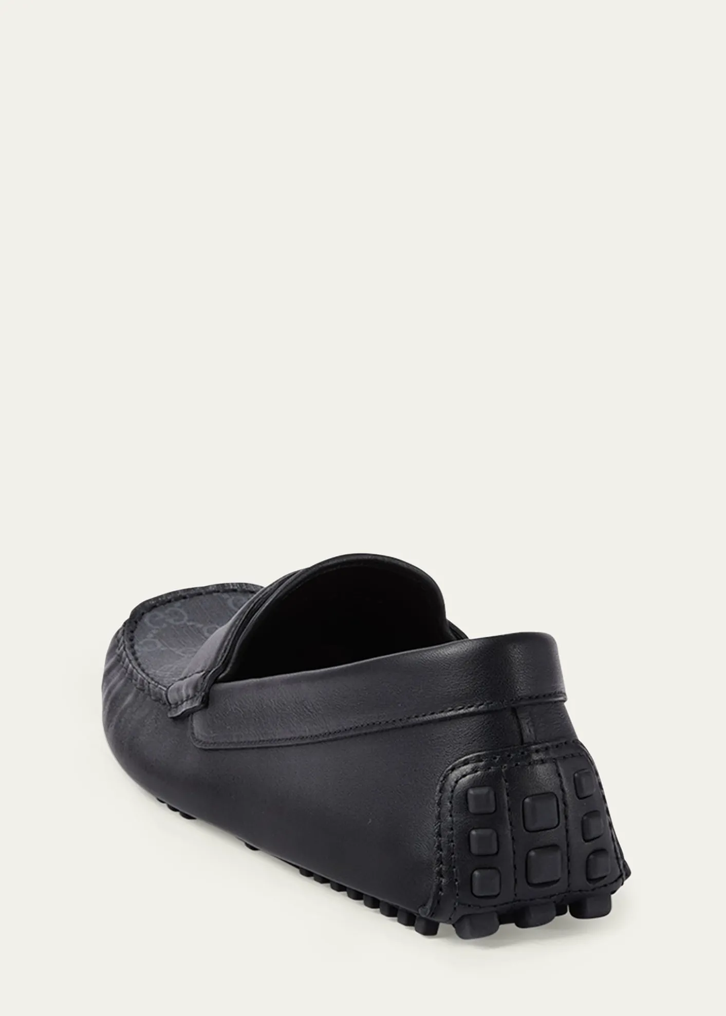 GucciMen's Ayrton Interlocking G Leather Drivers