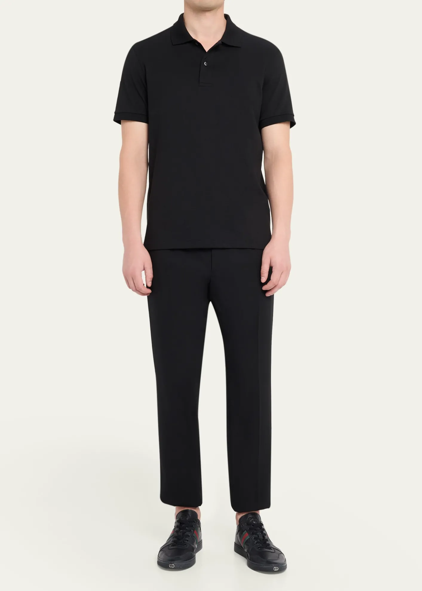 GucciMen's Coda Leather Low-Top Sneakers