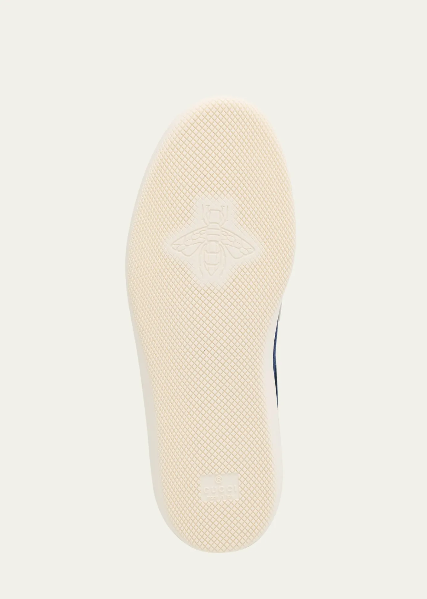 GucciMen's G75 Canvas and Suede T-Toe Low-Top Sneakers