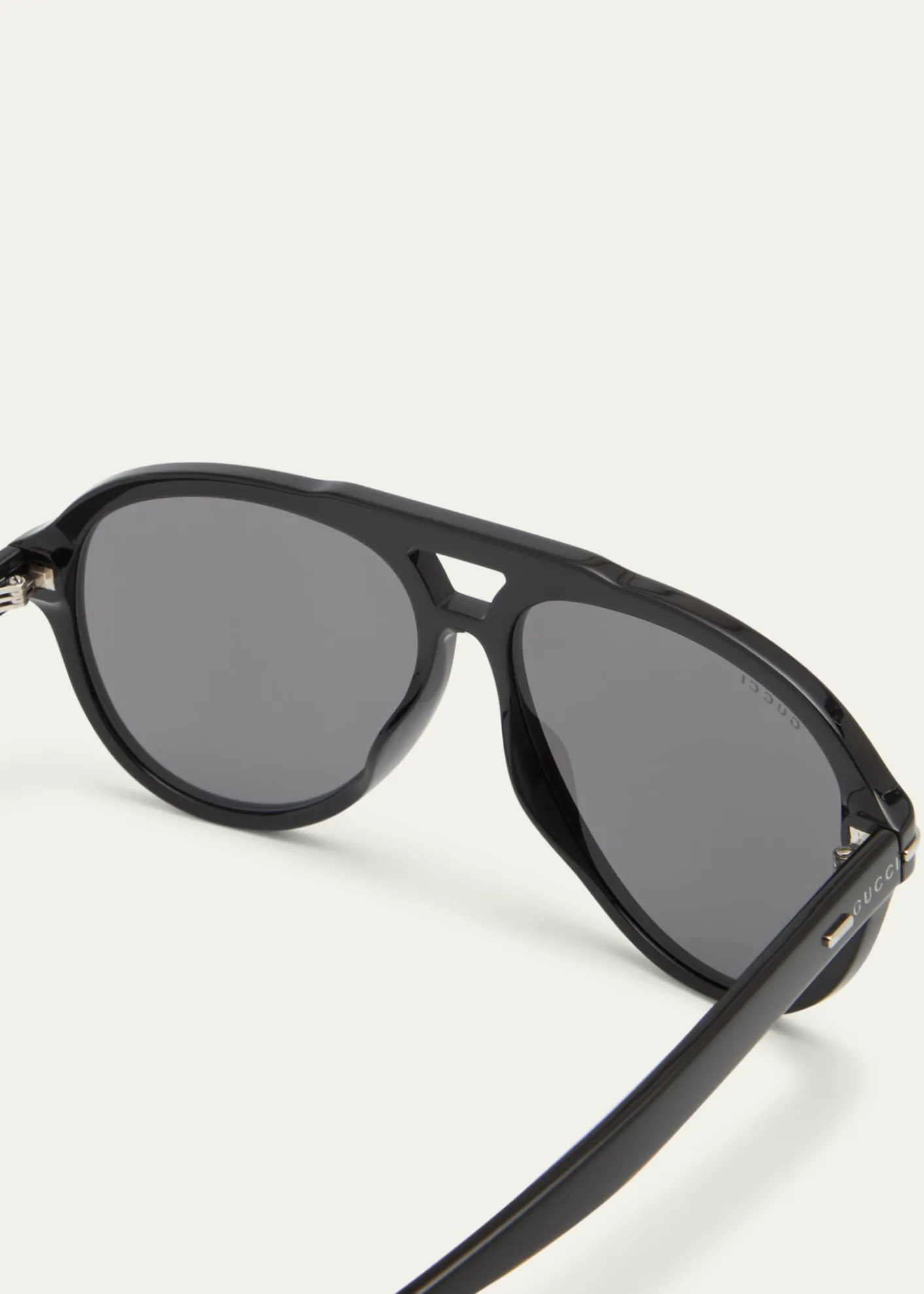 GucciMen's GG1443Sm Acetate Aviator Sunglasses