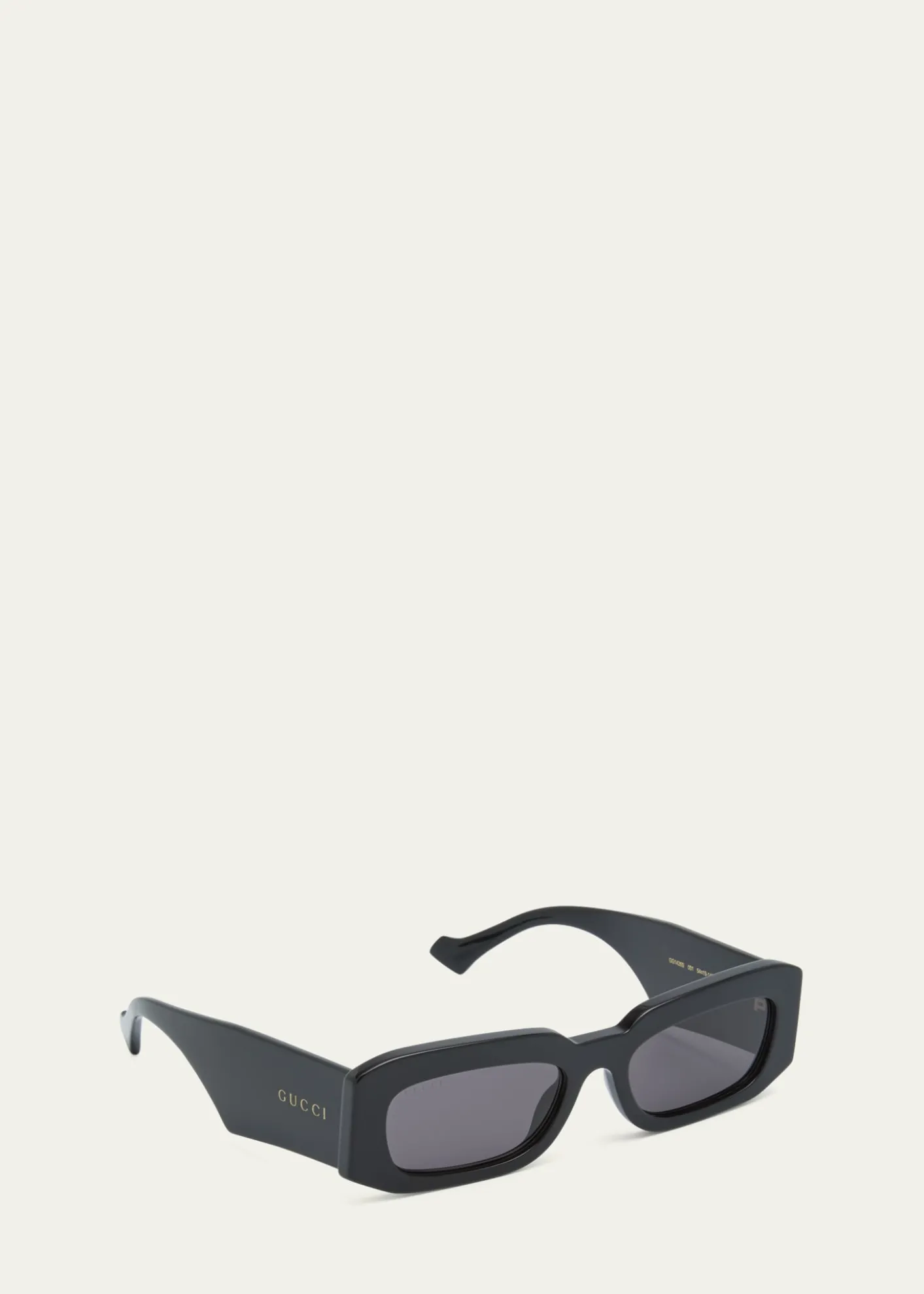 GucciMen's GG1426Sm Acetate Rectangle Sunglasses