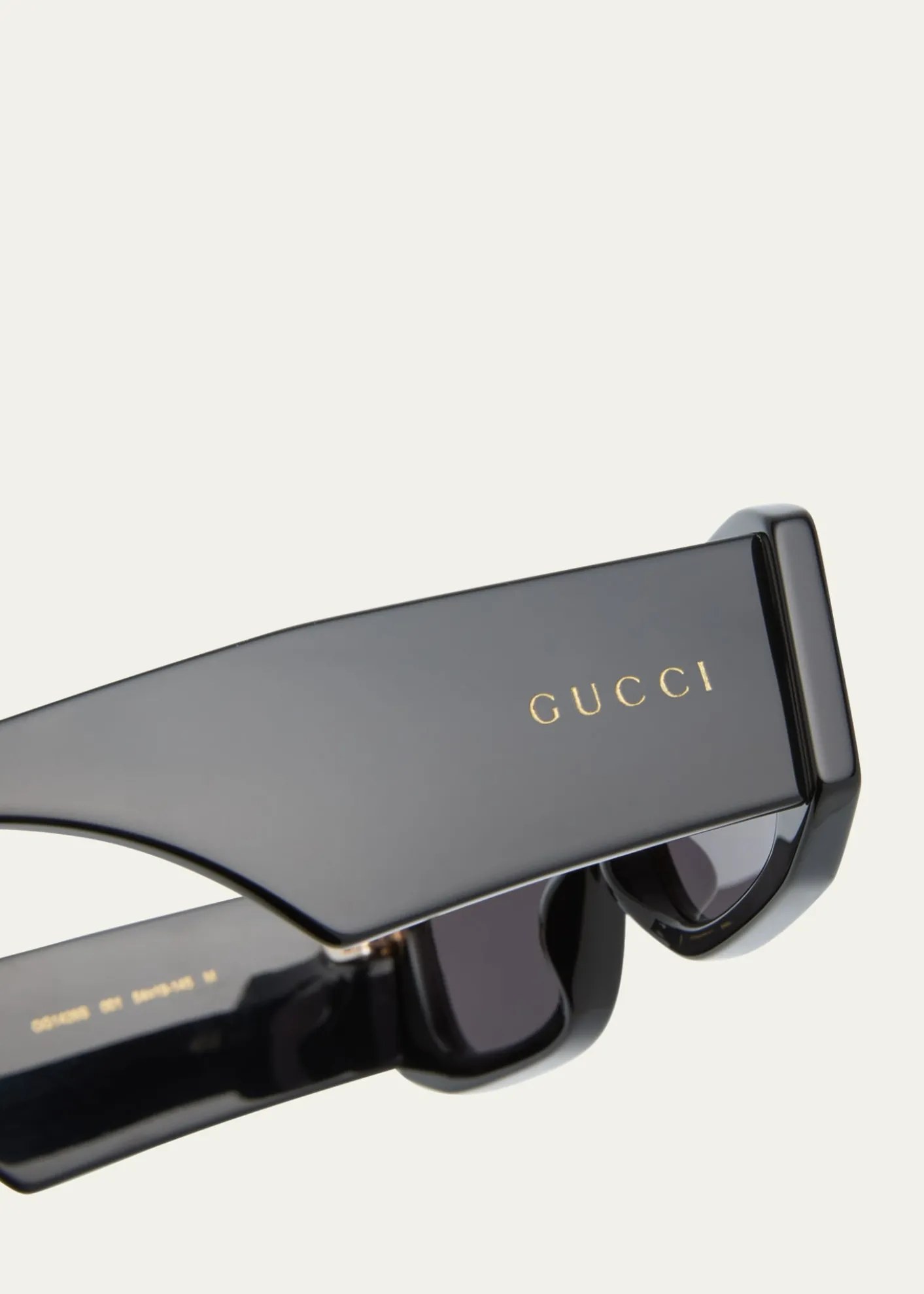 GucciMen's GG1426Sm Acetate Rectangle Sunglasses