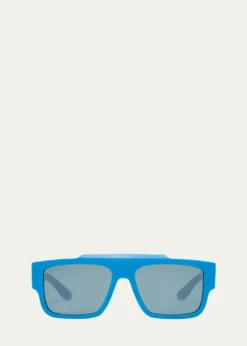 GucciMen's GG1460Sm Acetate Rectangle Sunglasses