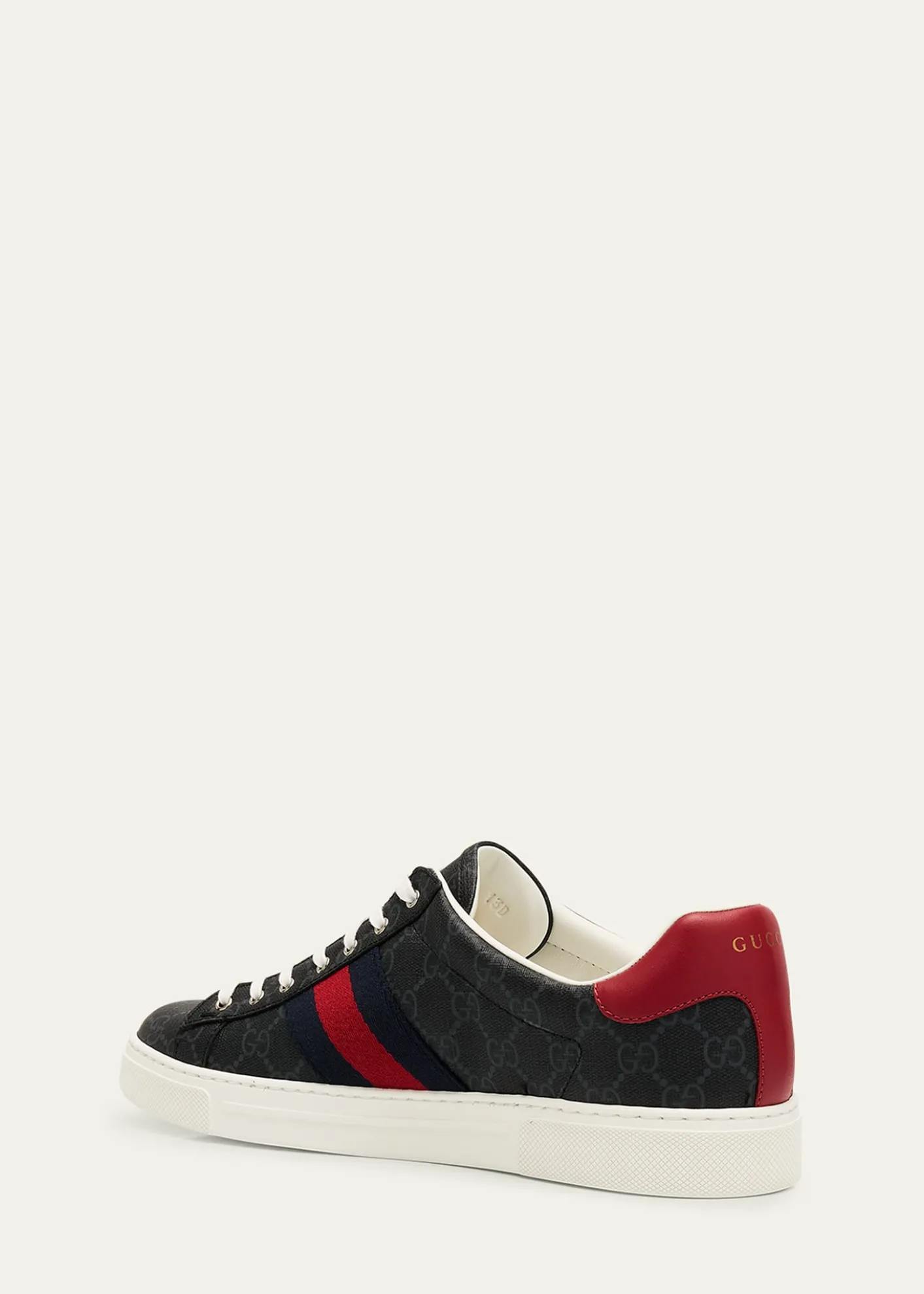 GucciMen's Gucci Ace Low-Top Sneakers with Web