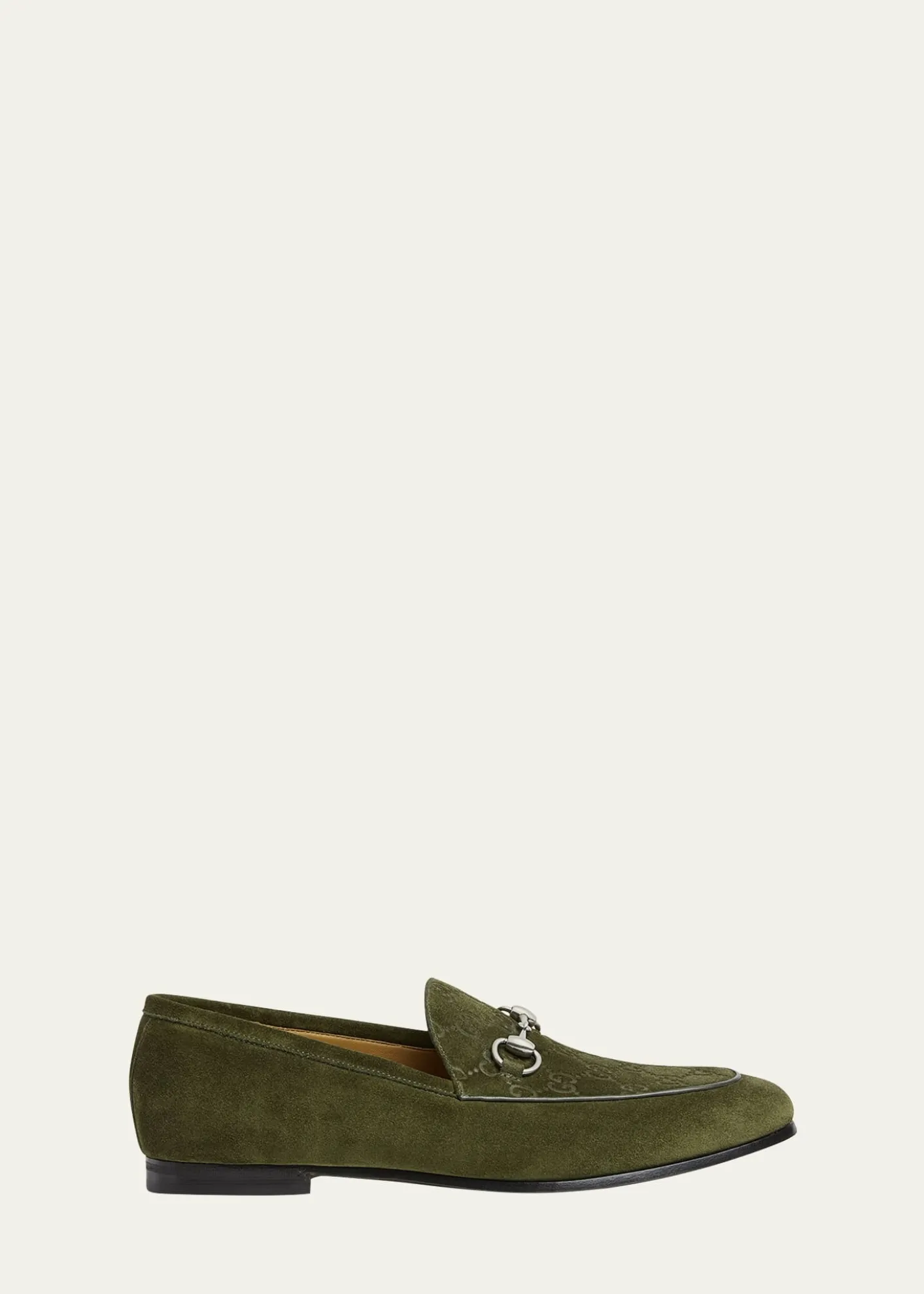 GucciMen's Jordy Guccissima Suede Loafers