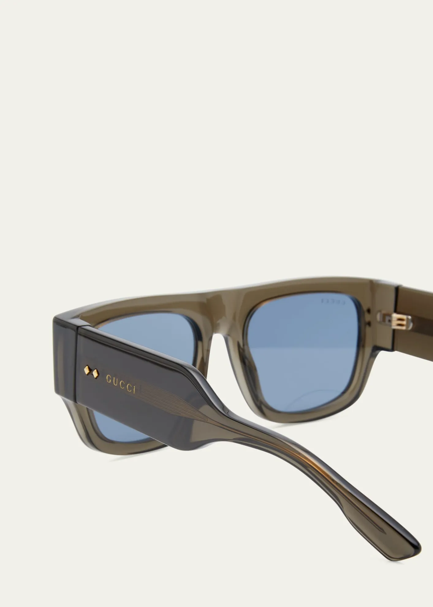 GucciMen's Oversized Rectangle Sunglasses