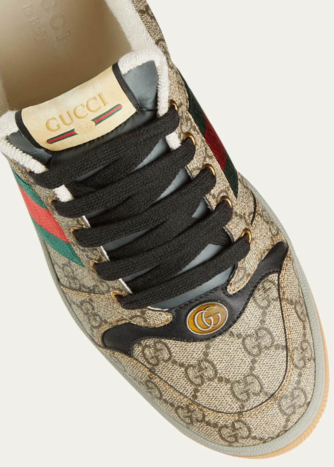GucciMen's Screener GG Canvas Low-Top Sneakers