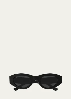 Gucci52mm Acetate Oval Sunglasses
