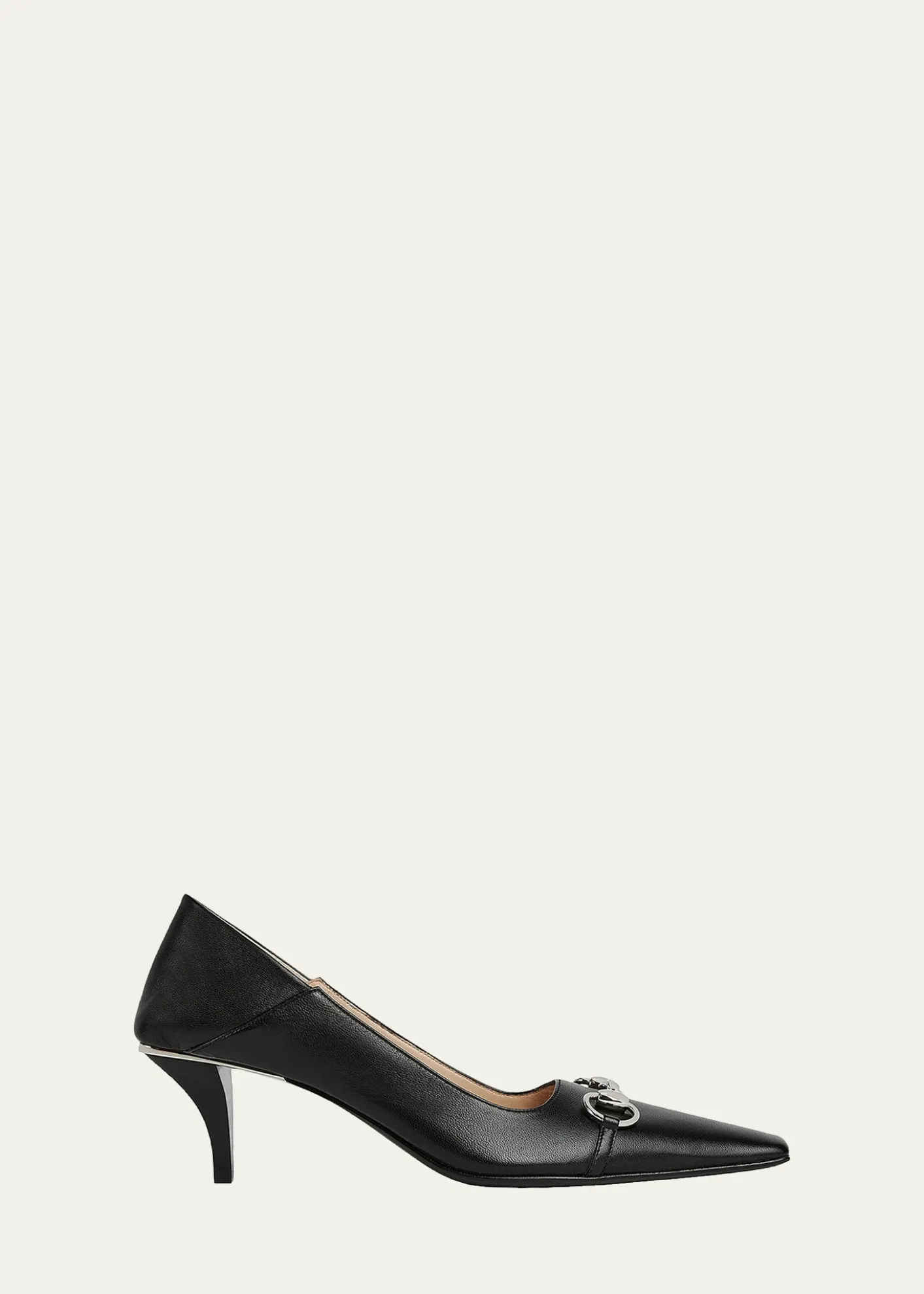Gucci55mm Vittoria Leather Pumps