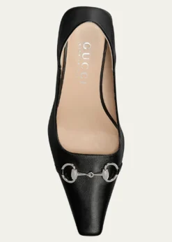 Gucci55mm Vittoria Leather Pumps