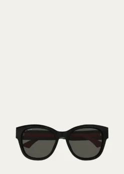 GucciRecycled Butterfly Sunglasses