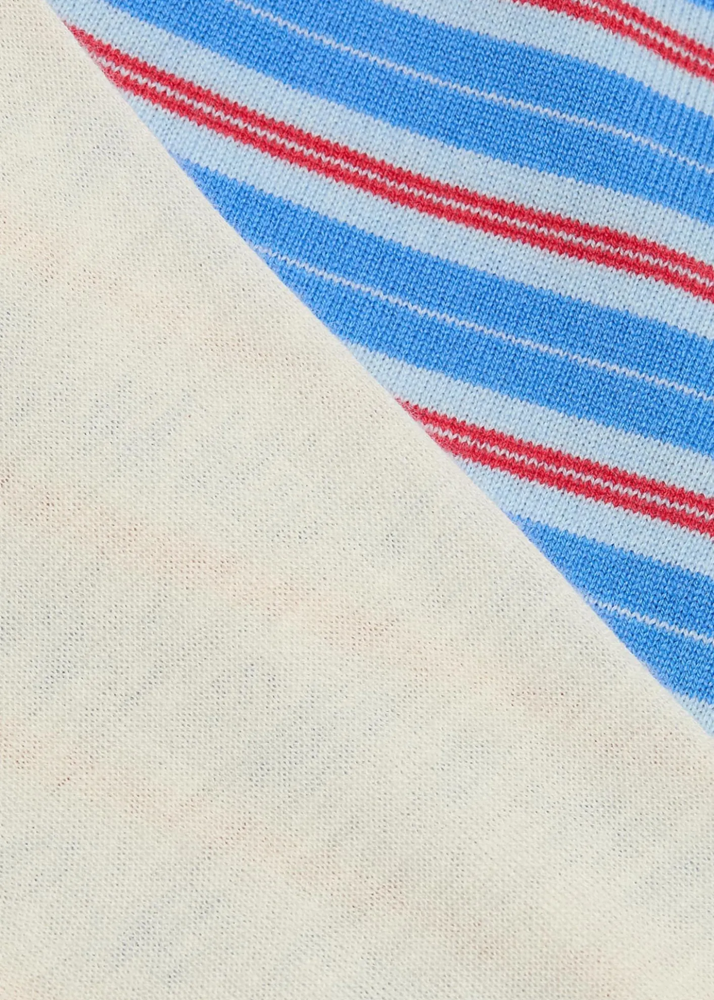 Guest in ResidenceLayered Stripe Cashmere Rugby Sweater