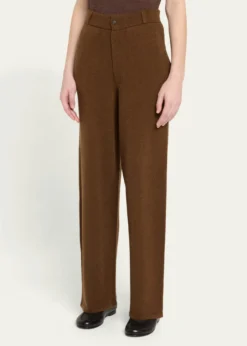 Guest in ResidenceTailored Cashmere-Blend Pants