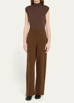 Guest in ResidenceTailored Cashmere-Blend Pants