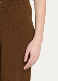 Guest in ResidenceTailored Cashmere-Blend Pants