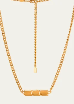 Gwen BelotiBlock Chain Necklace