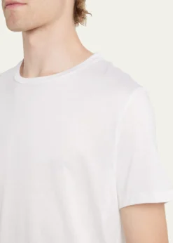 HanroMen's Cotton Sporty Crewneck T-Shirt