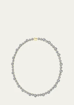 HauteCarat18K Georgian Cut Lab Grown Diamond Necklace