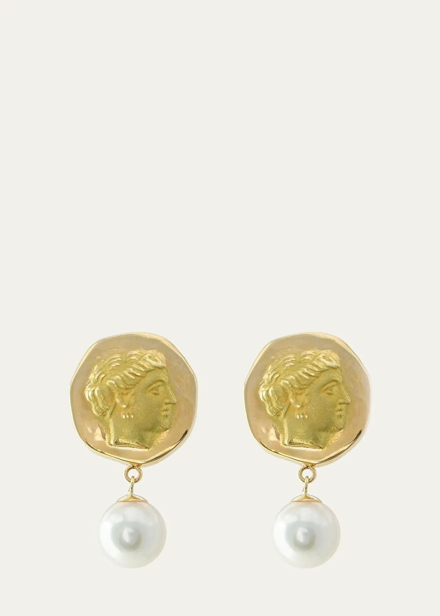 Haute VictoireAndromeda Pearl Earrings