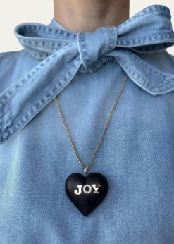 Haute VictoireJOY Ebony and Diamond Pendant