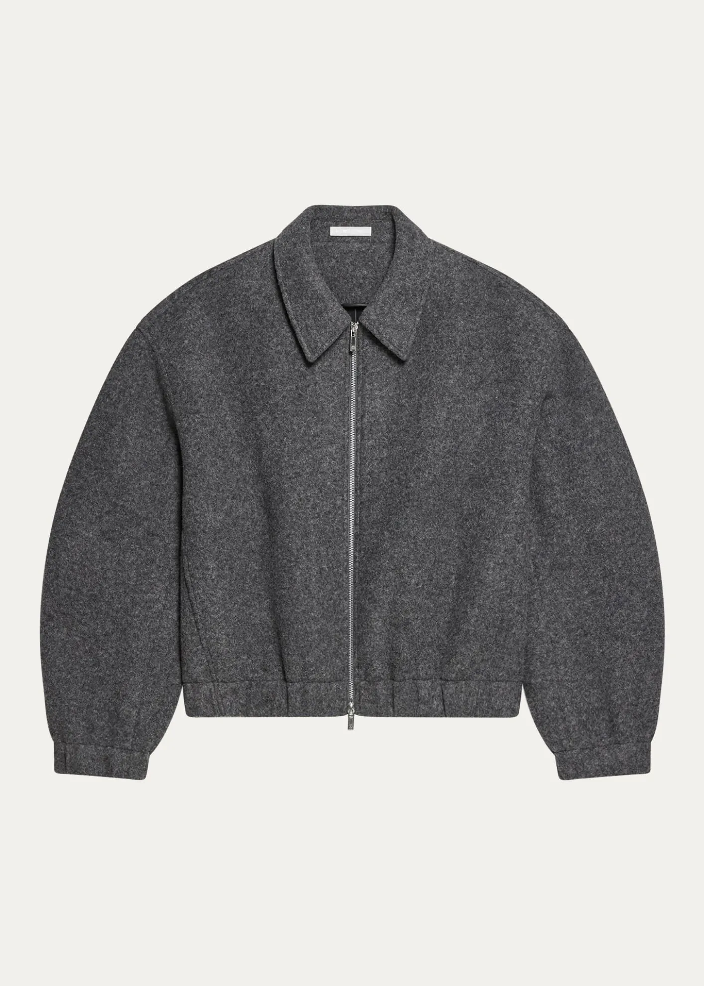 Helmut LangMen's Wool Bonded Full-Zip Bomber Jacket