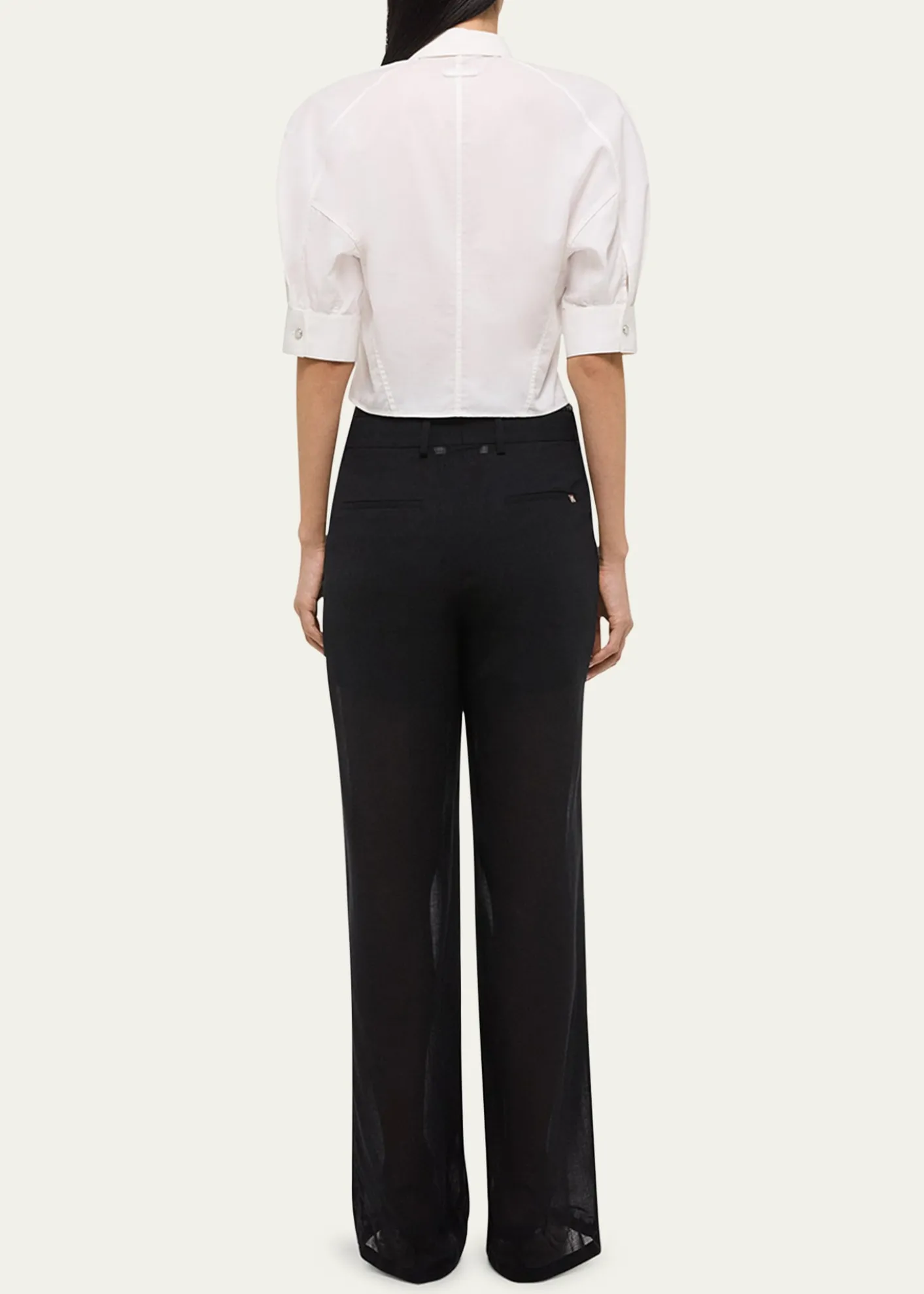 Helmut LangArticulated Short-Sleeve Shirt