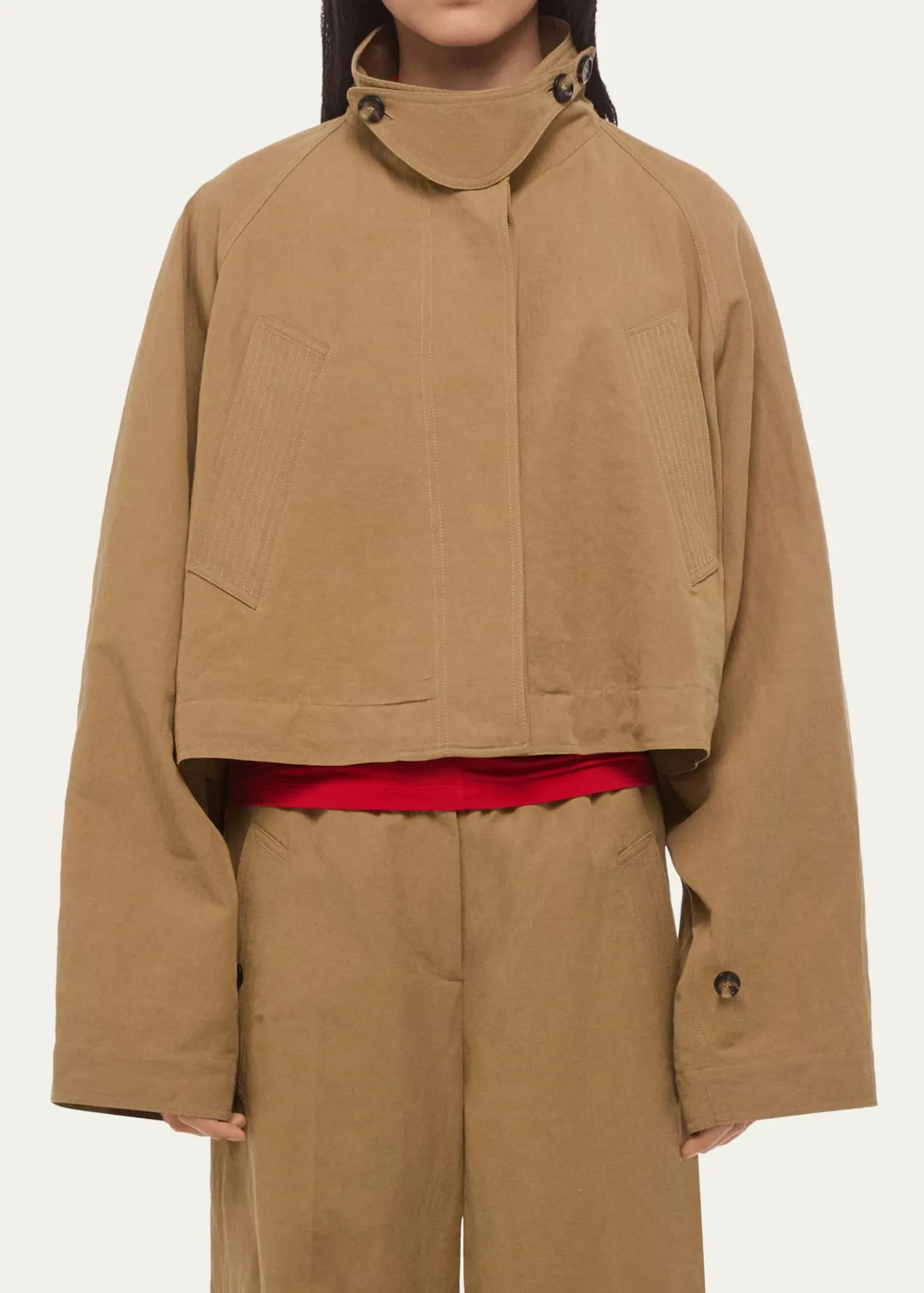 Helmut LangCropped Trench Jacket