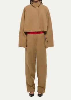 Helmut LangCropped Trench Jacket