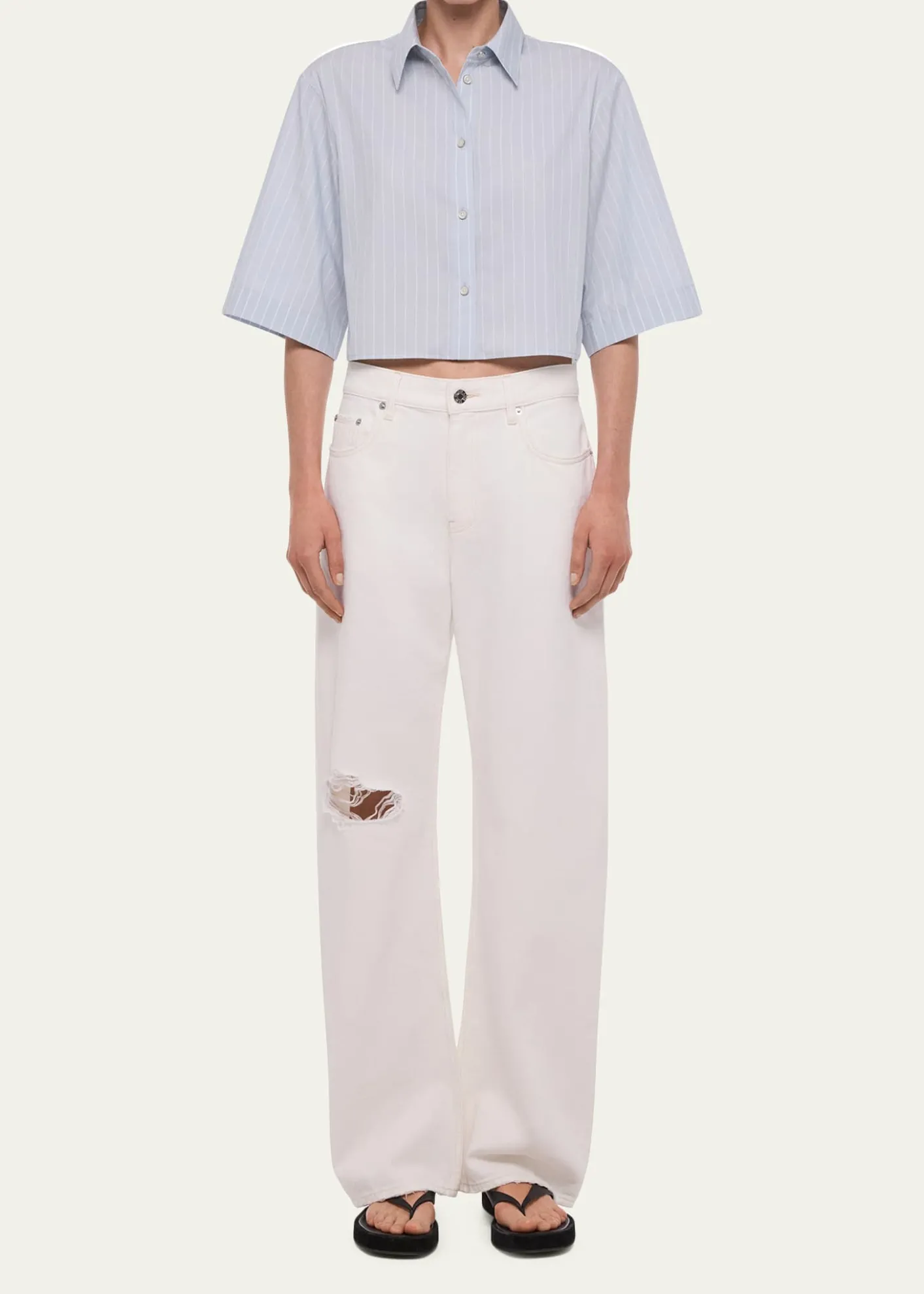 Helmut LangCropped Trench Shirt